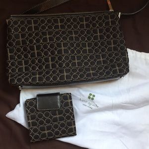 100%authentic Kate spade handbag and wallet